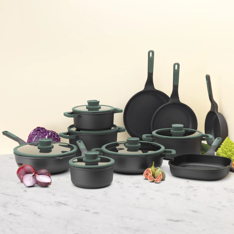 سرویس قابلمه 6 پارچه لئو سبز